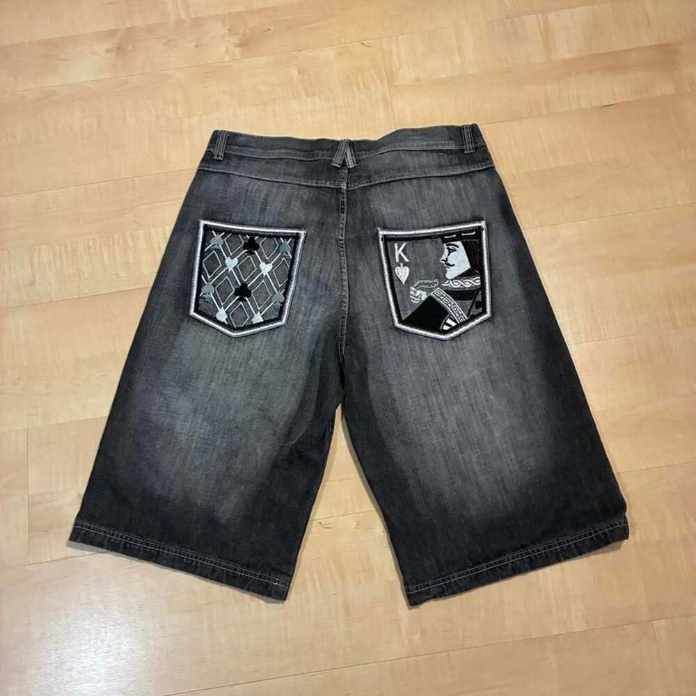 Tool Jeans Vintage Y2K King of Spades Jorts Size 36 Baggy Denim Shorts